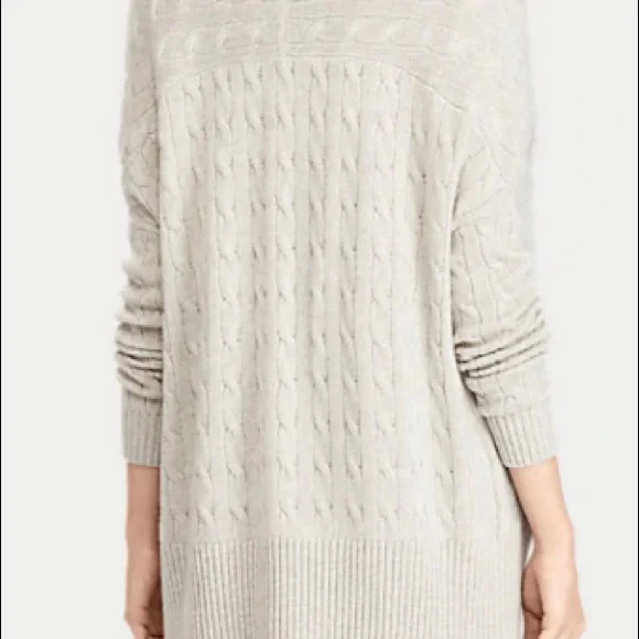 Polo Ralph Lauren Cashmere Shawl Open Cardigan XS - Picture 5 of 5